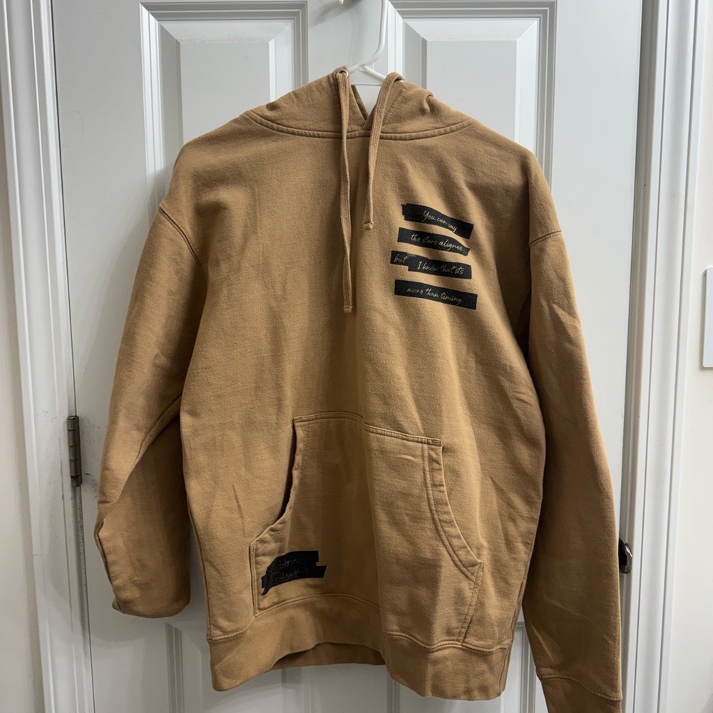 Unisex Colton Dixon Tan Hoodie Sweater